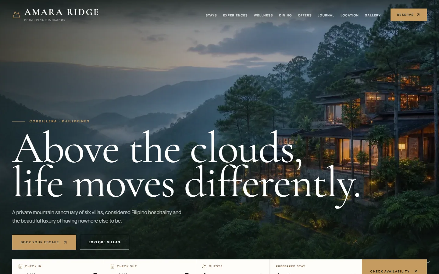 Homepage preview of Amara Ridge