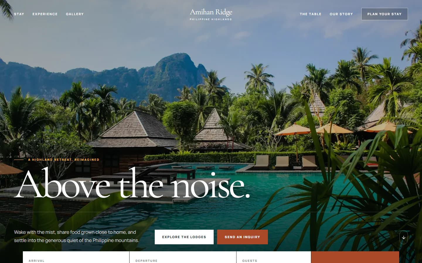 Homepage preview of Amihan Ridge